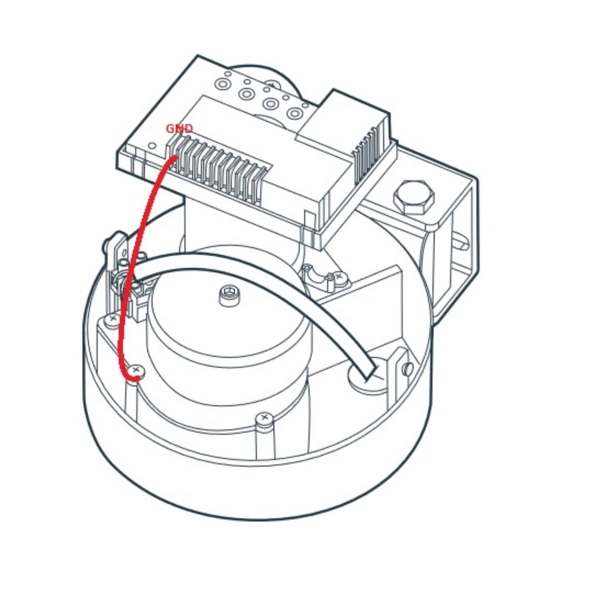 Pas de détection par les photocellules